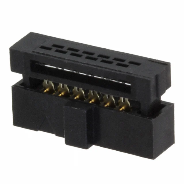 CONN RCPT 12POS IDC 30AWG GOLD