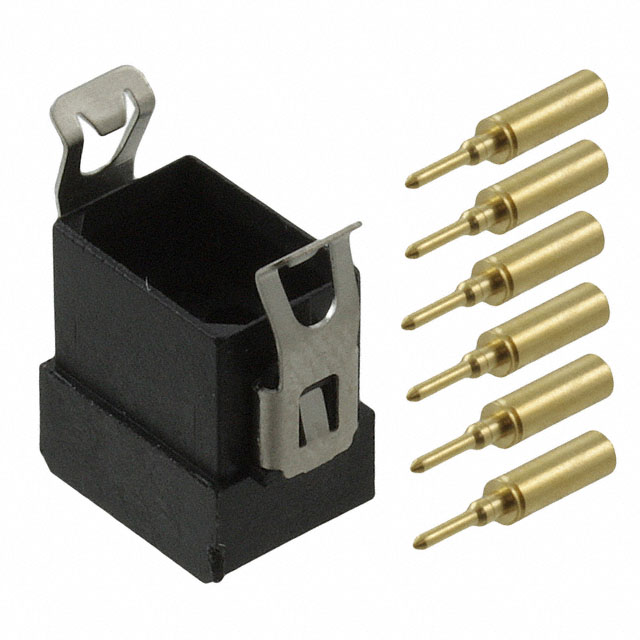 CONN PLUG 6POS CRIMP 24-28AWG