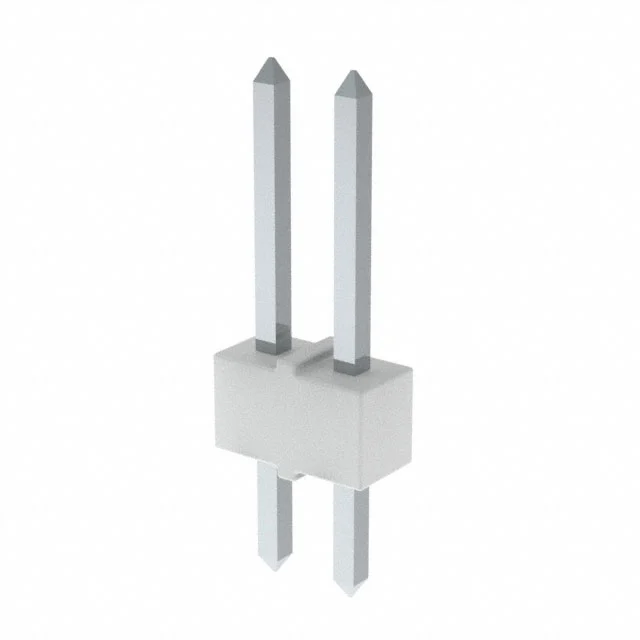 CONN HEADER VERT 2POS 2.54MM