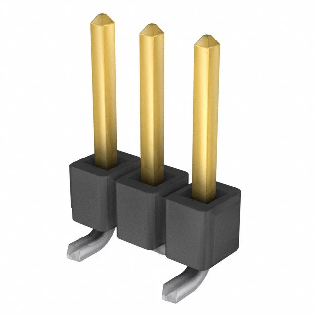 CONN HEADER SMD 3POS 2.54MM