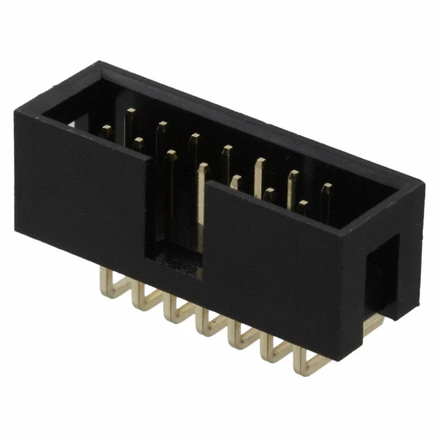 CONN HEADER R/A 14POS 2.54MM CONN HEADER R/A 14POS 2.54MM