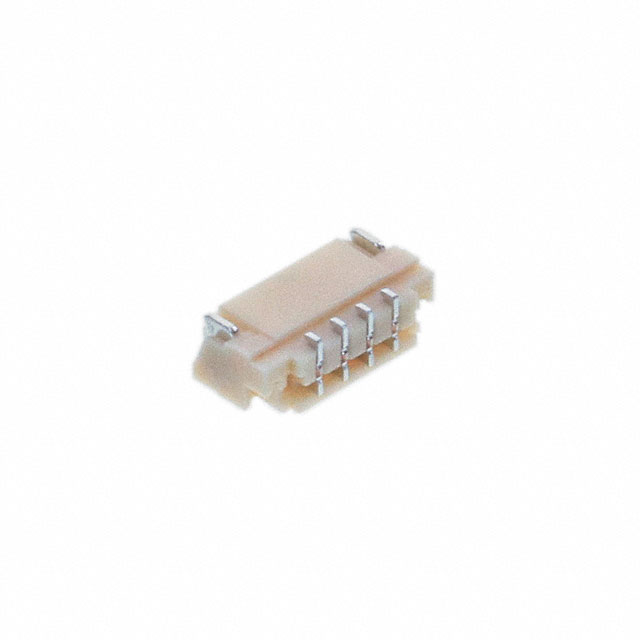 CONN HEADER SMD R/A 4POS 0.8MM