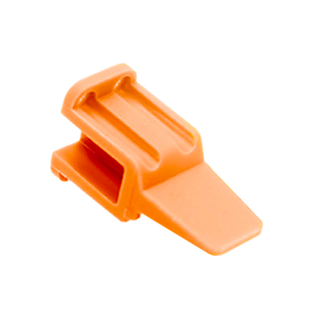 CONN PLUG WEDGE 4POS ORANGE