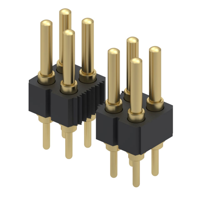 CONN SPRING PISTON 8POS PCB