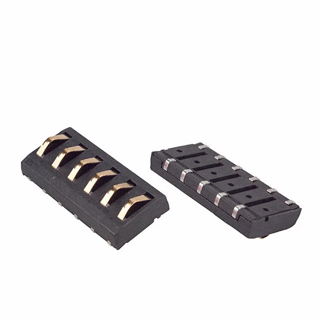 CONN SPRING MOD MALE 6POS SMD CONN SPRING MOD MALE 6POS SMD