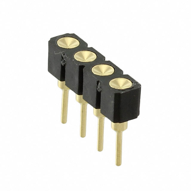 CONN SPRING TARGET 4POS PCB