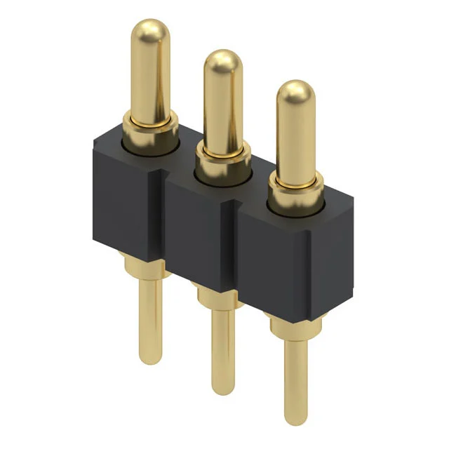 CONN SPRING PISTON 3POS PCB