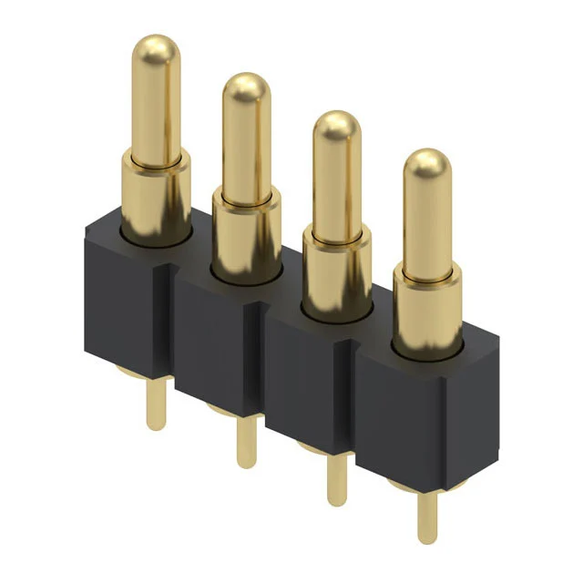 CONN SPRING PISTON 4POS PCB