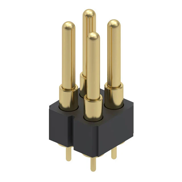 CONN SPRING PISTON 4POS PCB CONN SPRING PISTON 4POS PCB