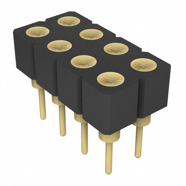 CONN SPRING TARGET 8POS PCB