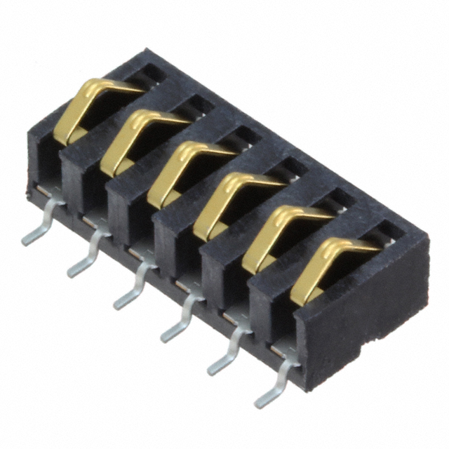 CONN SPRING MOD 6POS SMD