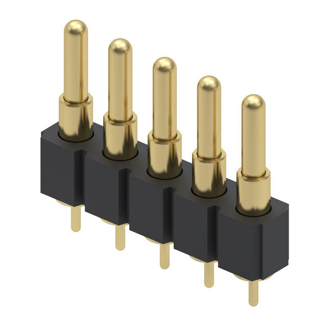 CONN SPRING PISTON 5POS PCB CONN SPRING PISTON 5POS PCB