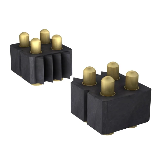 CONN SPRING PISTON 8POS SMD