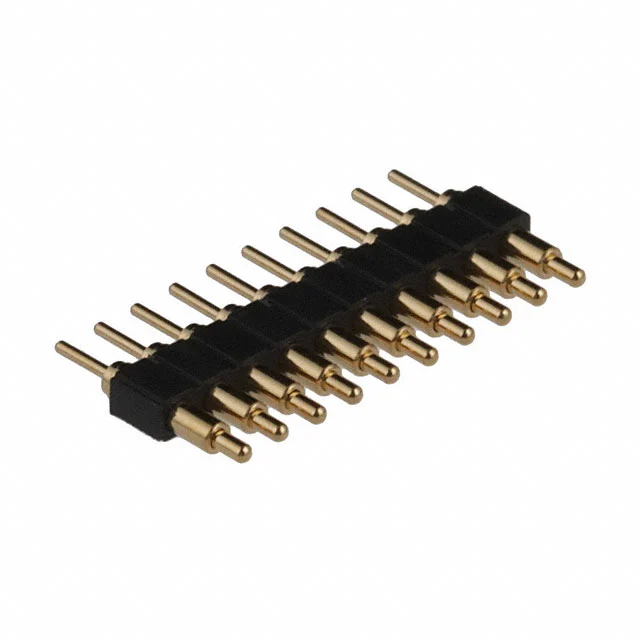 CONN SPRING PISTON 10POS PCB