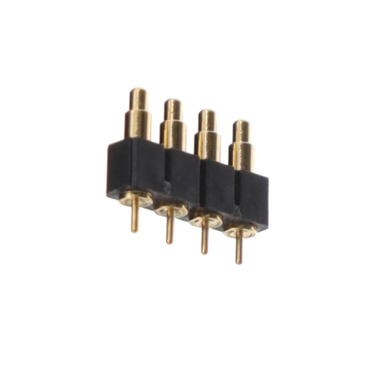 CONN SPRING PISTON 4POS PCB