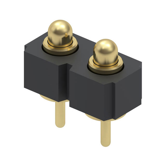 CONN SPRING PISTON 2POS PCB