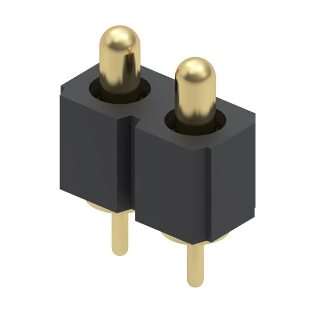 CONN SPRING PISTON 2POS PCB