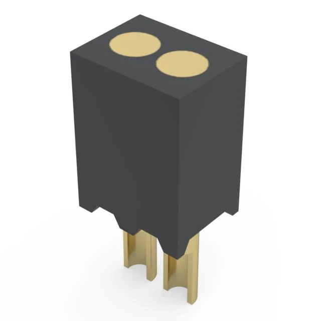 .050" PITCH SINGLE ROW SOLDERCUP