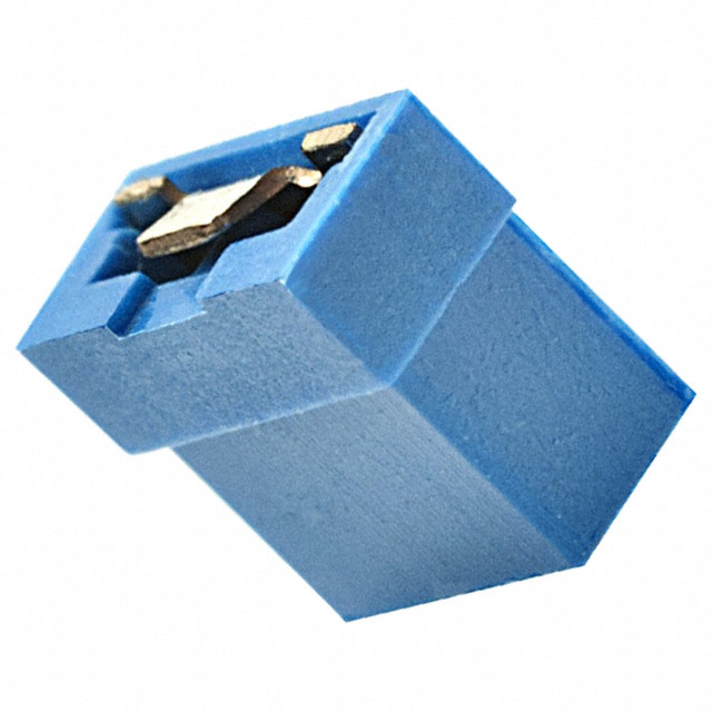 CONN JUMPER SHORTING GOLD BLUE