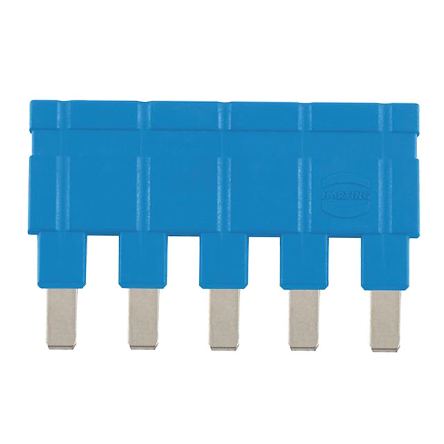 JUMPER ACROSS 1X5 BLUE 16A