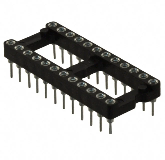 CONN IC DIP SOCKET 24POS TIN