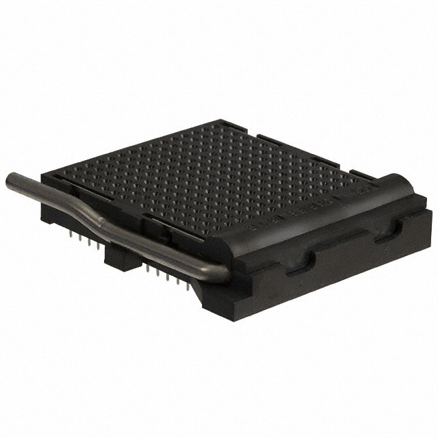 CONN SOCKET PGA ZIF GOLD