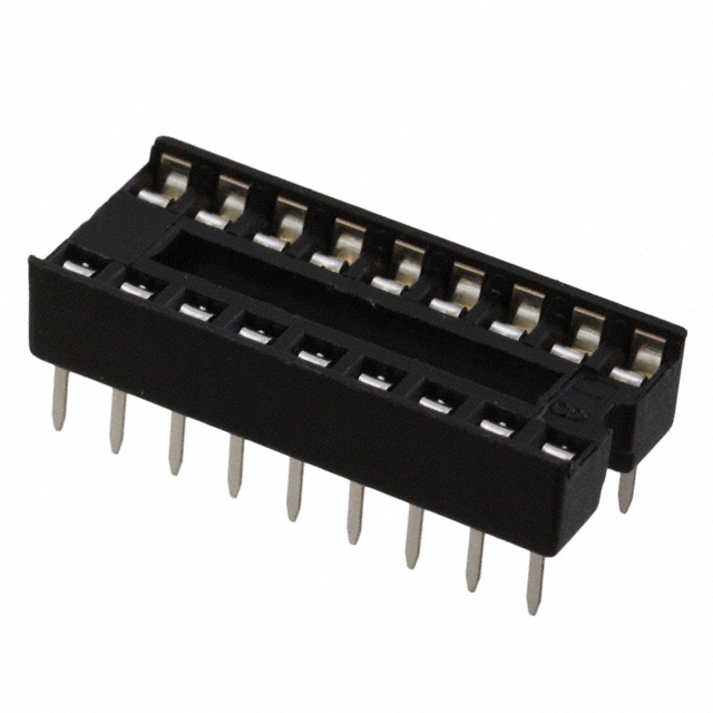 CONN IC DIP SOCKET 18POS TIN