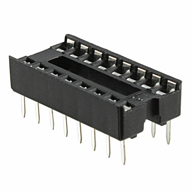 CONN IC DIP SOCKET 16POS TIN