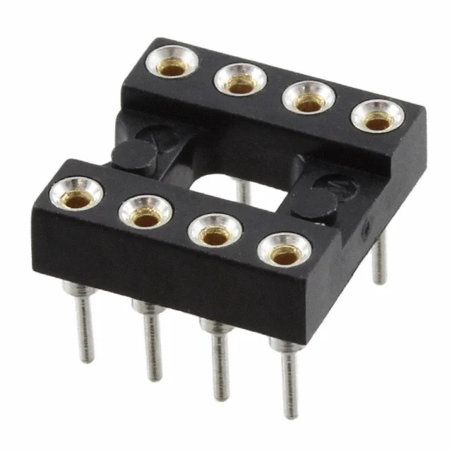 CONN IC DIP SOCKET 8POS GOLD CONN IC DIP SOCKET 8POS GOLD