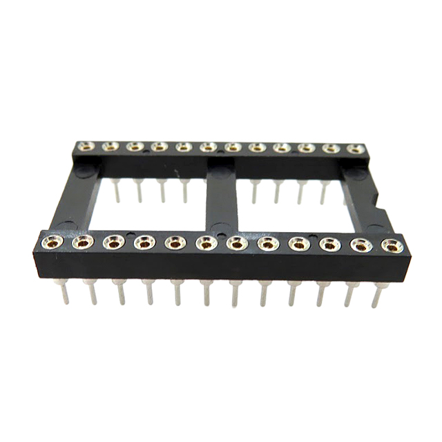 MACHINE PIN SOCKET, IC, DIP, 24P