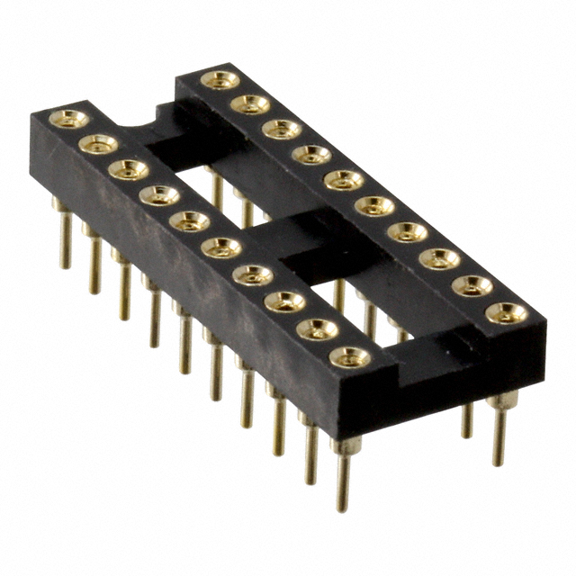 CONN IC DIP SOCKET 20POS GOLD