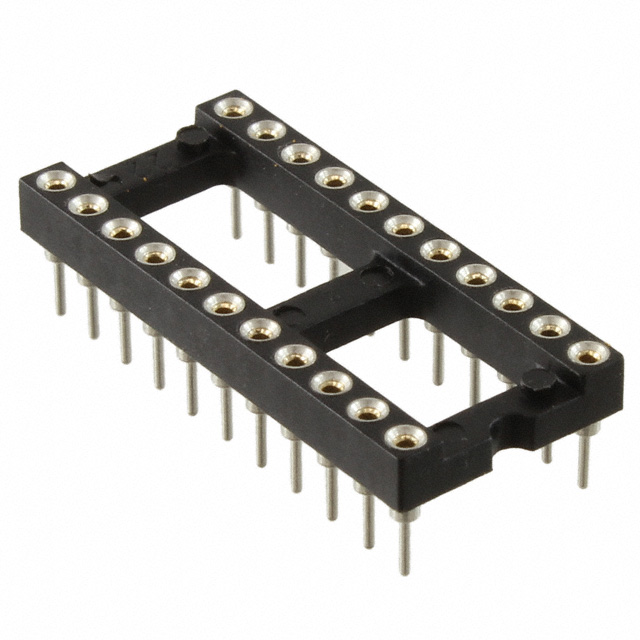 CONN IC DIP SOCKET 22POS GOLD