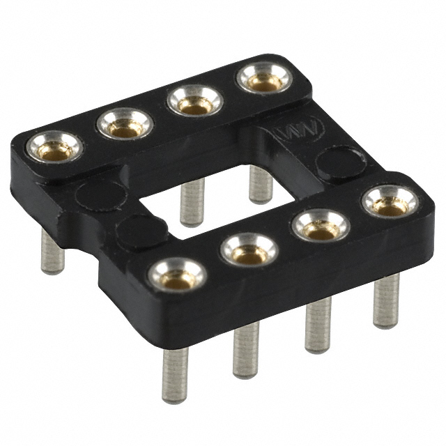 CONN IC DIP SOCKET 8POS GOLD