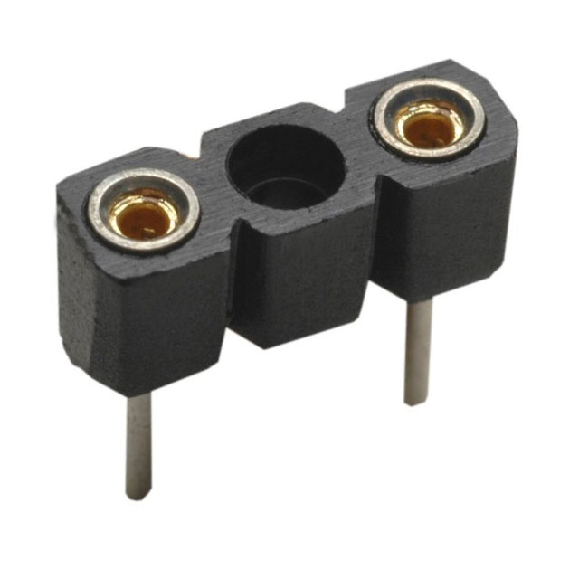 CONN IC DIP SOCKET 3POS GOLD