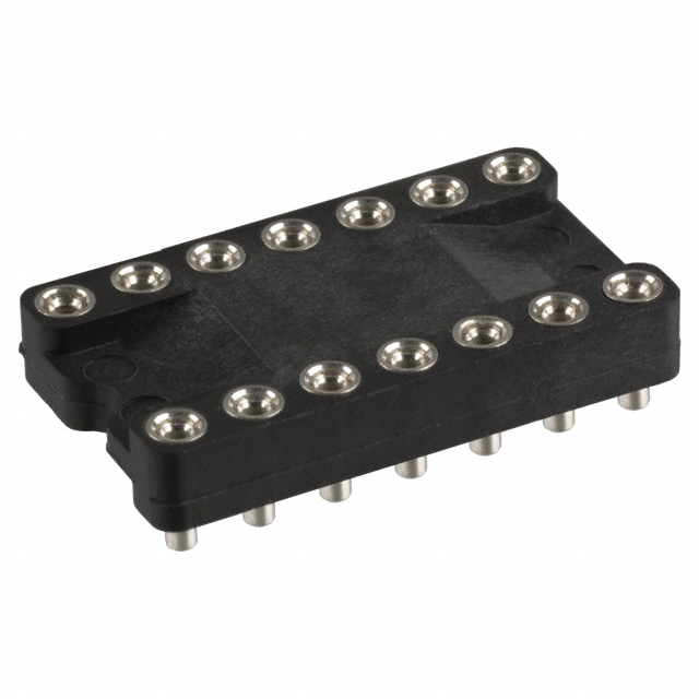 CONN IC DIP SOCKET 14POS TIN