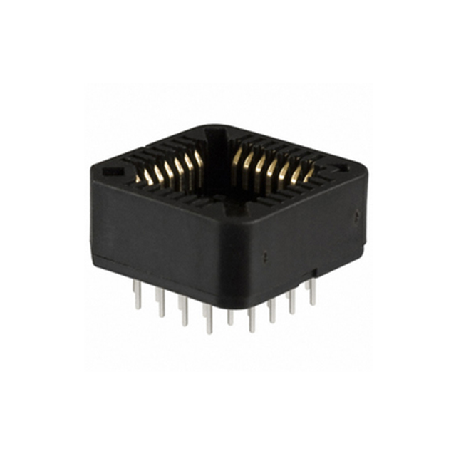 CONN SOCKET PLCC 28POS GOLD