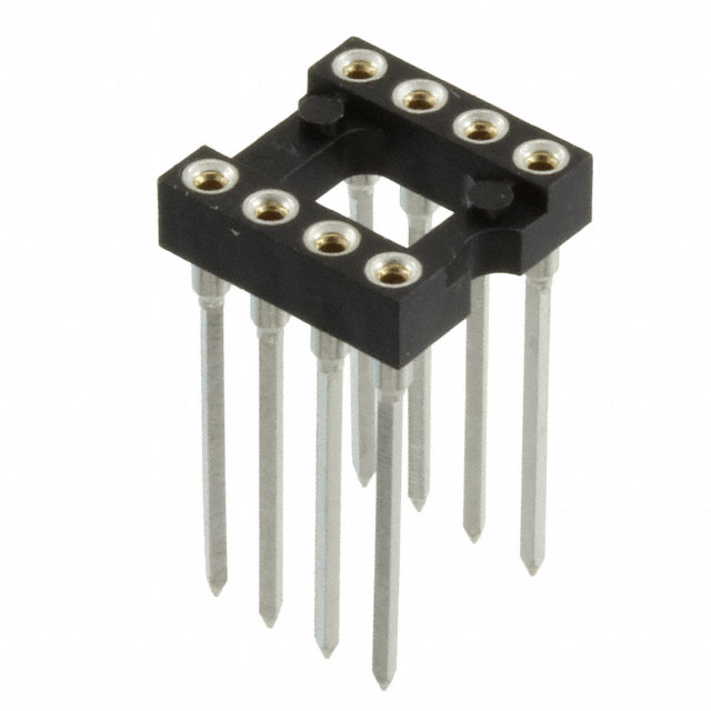 CONN IC DIP SOCKET 8POS GOLD