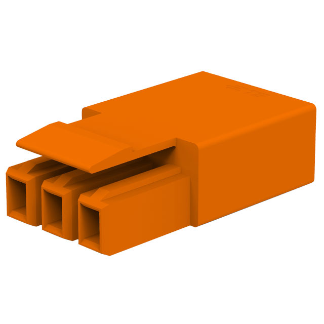 PLUG, 3P LATCHED POKE-IN WTW CON