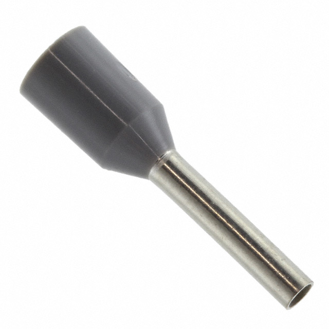 CONN FERRULE 18AWG GRAY