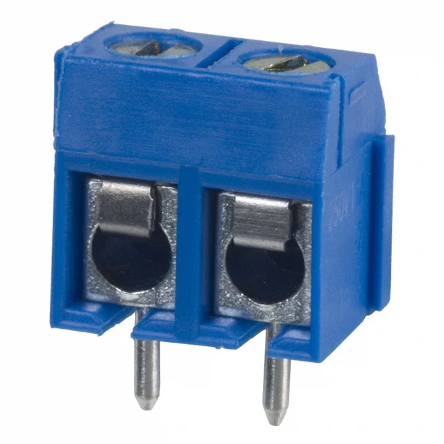 TERM BLK 2POS SIDE ENTRY 5MM PCB