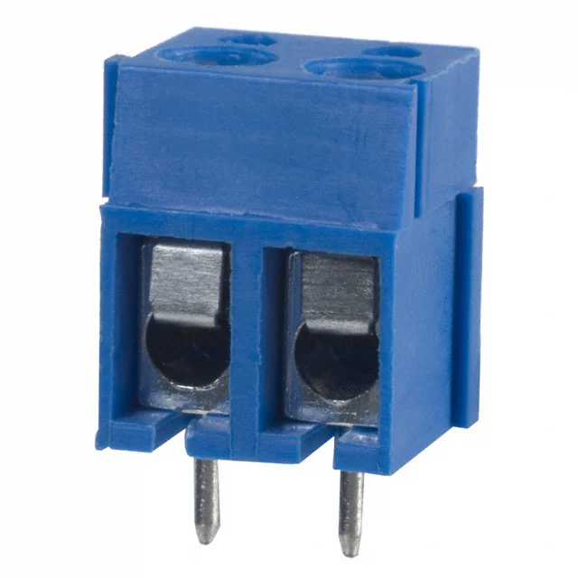 TERM BLK 2POS SIDE ENTRY 5MM PCB