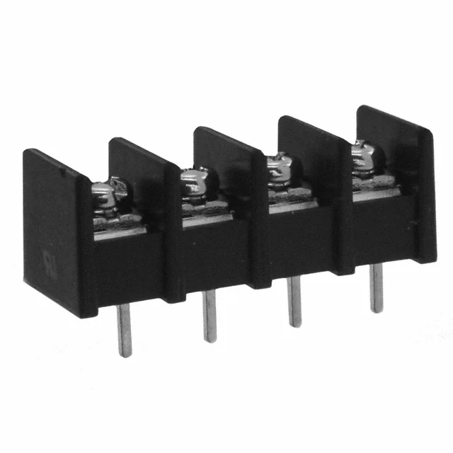 CONN BARRIER STRIP 4CIRC 0.325"