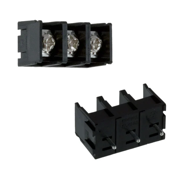 CONN BARRIER STRIP 3CIRC 0.325"