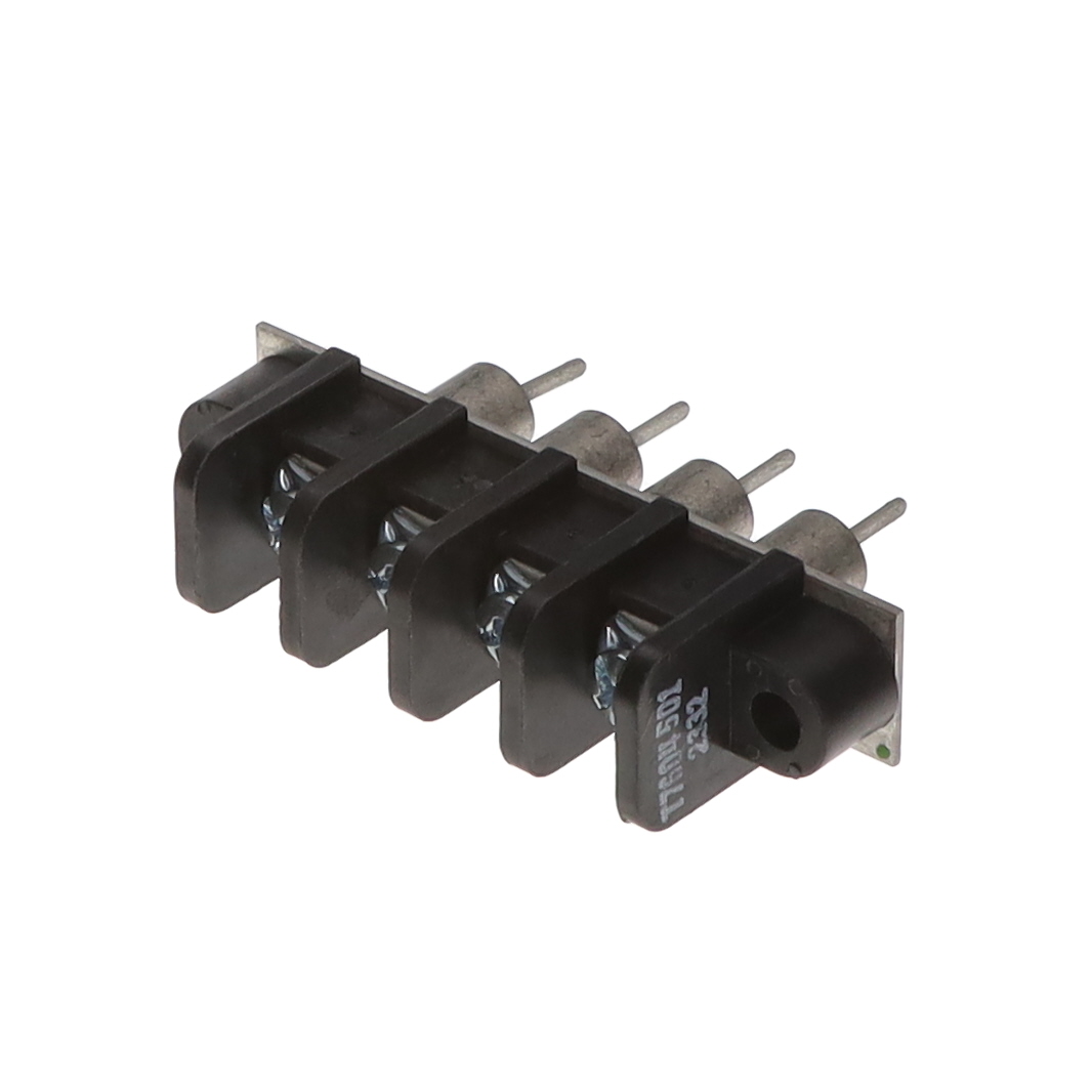 CONN BARRIER STRIP 4CIRC 0.437"