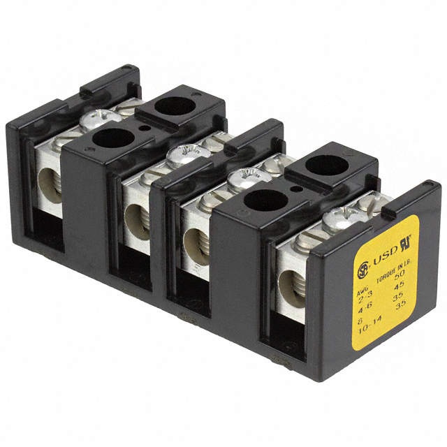 CONN BARRIER STRIP 4CIRCUIT