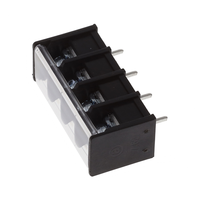 CONN BARRIER STRIP 4CIRC 0.3"