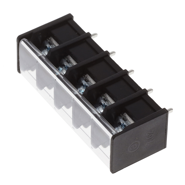 CONN BARRIER STRIP 5CIRC 0.3"