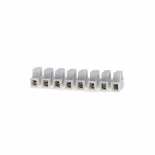 CONN TERM STRIP 8 POLES 8MM CONN TERM STRIP 8 POLES 8MM