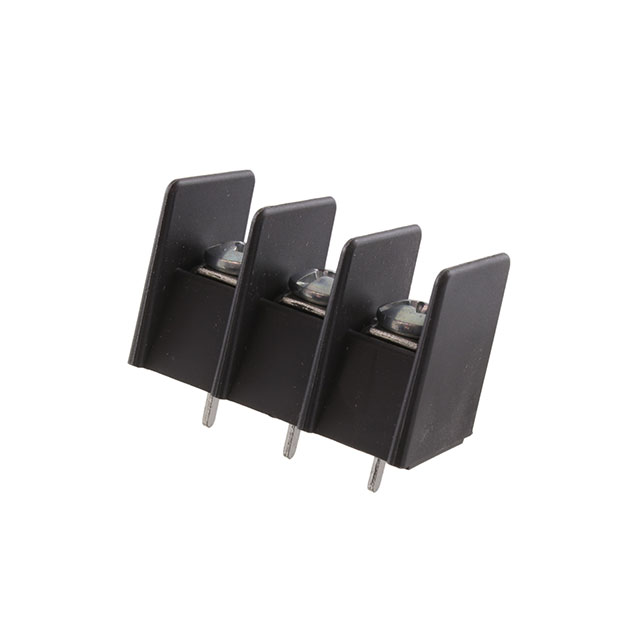 CONN BARRIER STRIP 3CIRC 0.375"