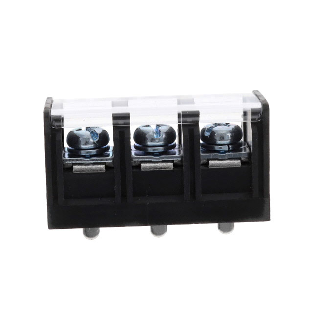 CONN BARRIER STRIP 3CIRC 0.63"